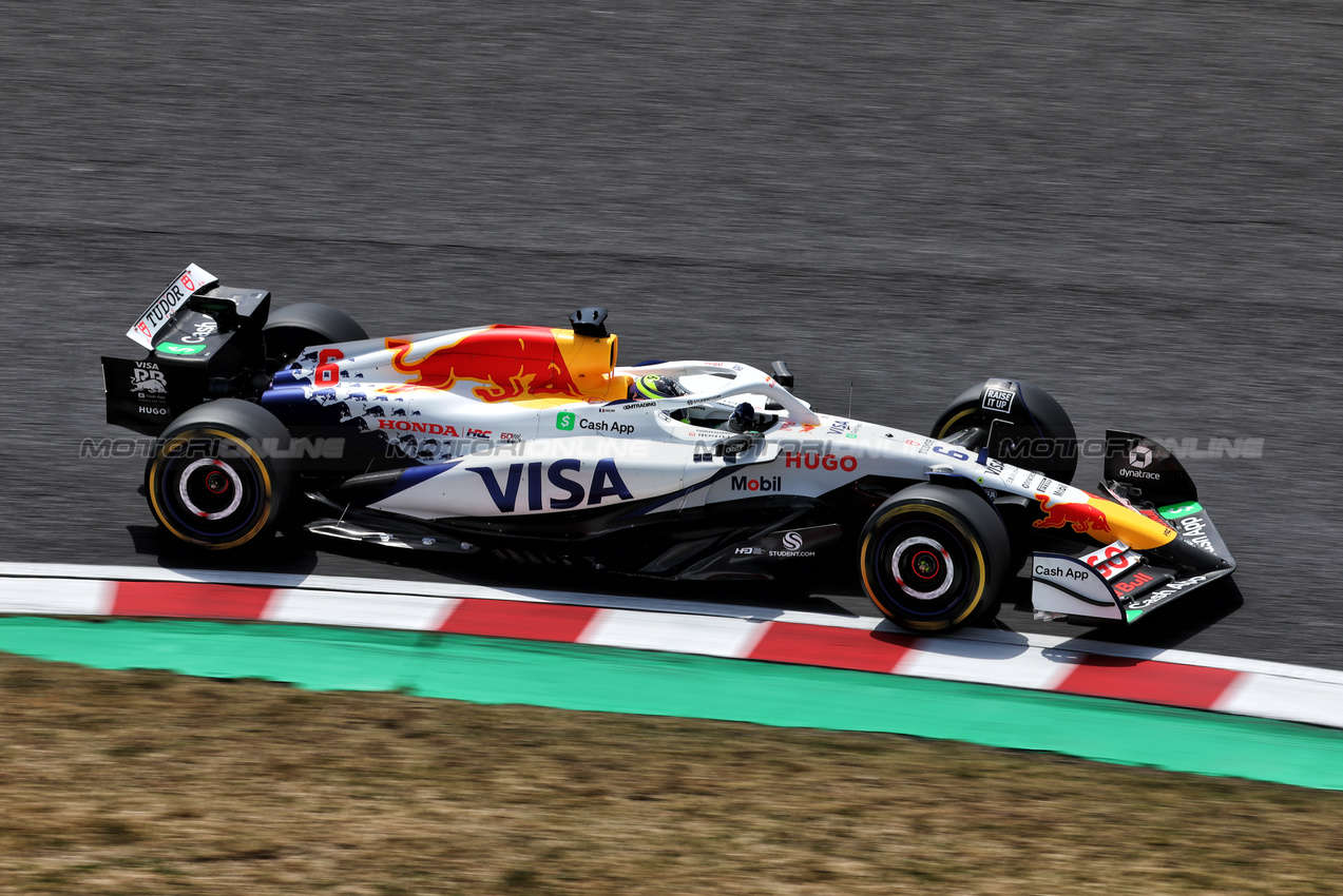 GP GIAPPONE, Isack Hadjar (FRA) Racing Bulls VCARB 02.

05.04.2025. Formula 1 World Championship, Rd 3, Japanese Grand Prix, Suzuka, Japan, Qualifiche Day.

- www.xpbimages.com, EMail: requests@xpbimages.com © Copyright: Moy / XPB Images