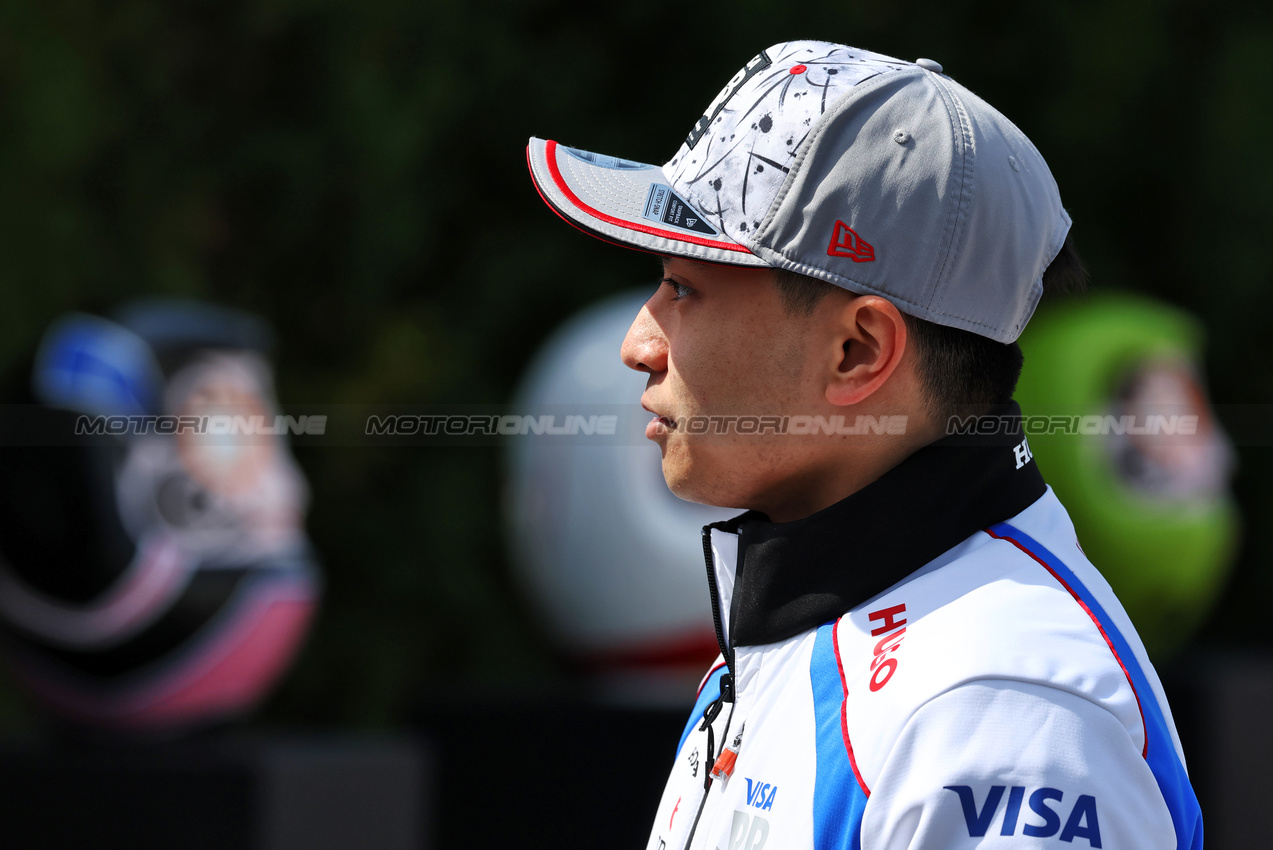 GP GIAPPONE, Ayumu Iwasa (JPN) Racing Bulls Test Driver.

05.04.2025. Formula 1 World Championship, Rd 3, Japanese Grand Prix, Suzuka, Japan, Qualifiche Day.

- www.xpbimages.com, EMail: requests@xpbimages.com © Copyright: Moy / XPB Images