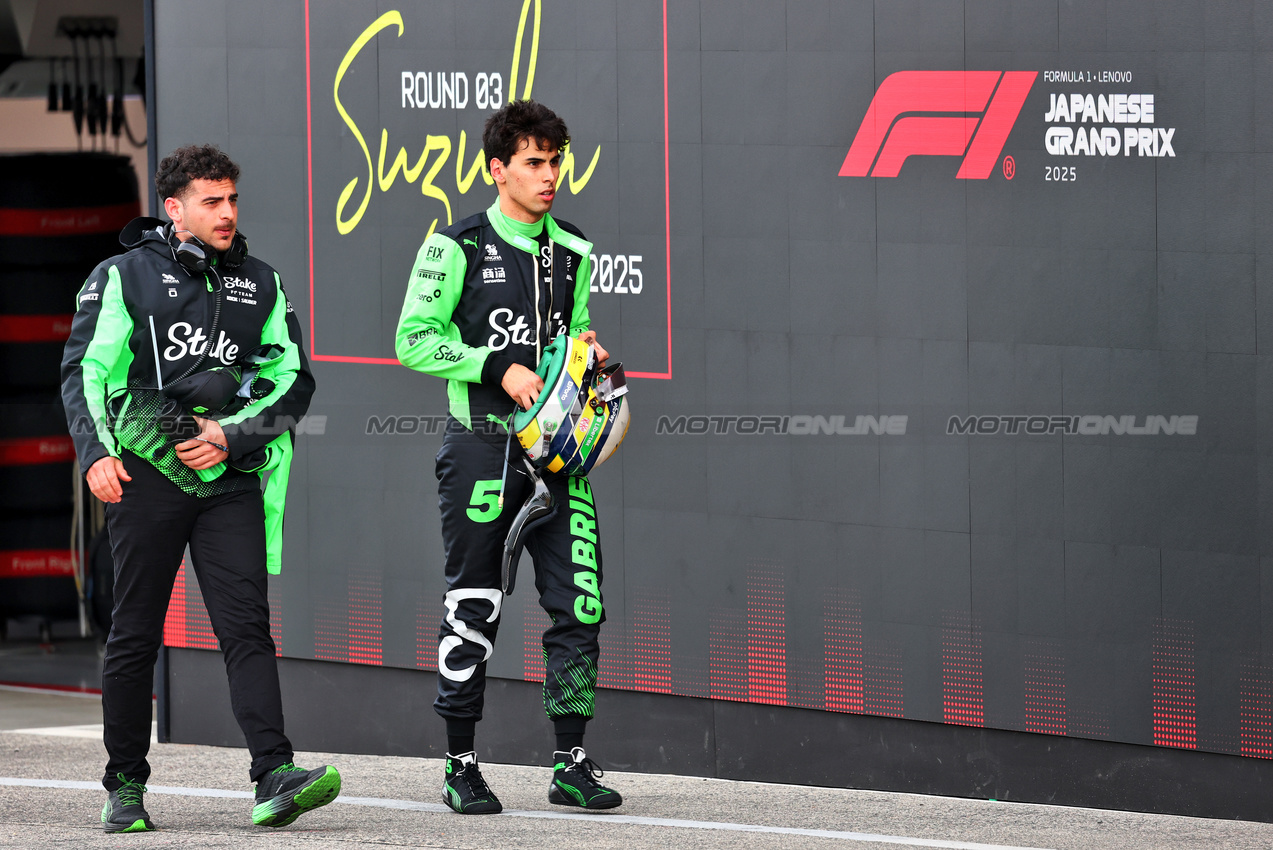 GP GIAPPONE, Gabriel Bortoleto (BRA) Sauber.

05.04.2025. Formula 1 World Championship, Rd 3, Japanese Grand Prix, Suzuka, Japan, Qualifiche Day.

- www.xpbimages.com, EMail: requests@xpbimages.com © Copyright: Batchelor / XPB Images