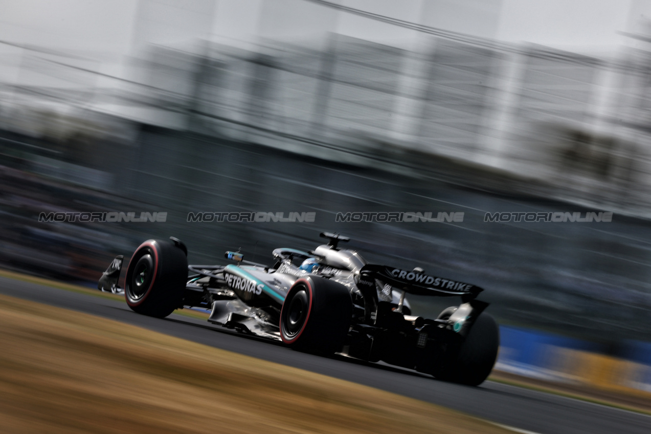 GP GIAPPONE, George Russell (GBR) Mercedes AMG F1 W16.

05.04.2025. Formula 1 World Championship, Rd 3, Japanese Grand Prix, Suzuka, Japan, Qualifiche Day.

- www.xpbimages.com, EMail: requests@xpbimages.com © Copyright: Charniaux / XPB Images