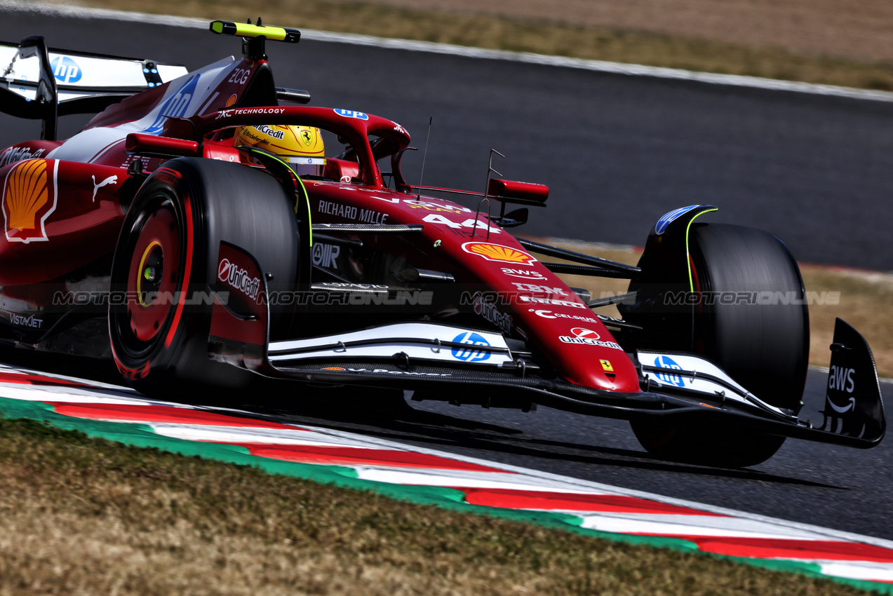 GP GIAPPONE, Lewis Hamilton (GBR) Ferrari SF-25.

05.04.2025. Formula 1 World Championship, Rd 3, Japanese Grand Prix, Suzuka, Japan, Qualifiche Day.

- www.xpbimages.com, EMail: requests@xpbimages.com © Copyright: Charniaux / XPB Images