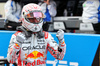 GP GIAPPONE, Max Verstappen (NLD) Red Bull Racing celebrates his pole position in qualifying parc ferme.

05.04.2025. Formula 1 World Championship, Rd 3, Japanese Grand Prix, Suzuka, Japan, Qualifiche Day.

- www.xpbimages.com, EMail: requests@xpbimages.com © Copyright: Charniaux / XPB Images