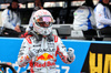 GP GIAPPONE, Max Verstappen (NLD) Red Bull Racing celebrates his pole position in qualifying parc ferme.

05.04.2025. Formula 1 World Championship, Rd 3, Japanese Grand Prix, Suzuka, Japan, Qualifiche Day.

- www.xpbimages.com, EMail: requests@xpbimages.com © Copyright: Charniaux / XPB Images