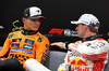 GP GIAPPONE, (L to R): Lando Norris (GBR) McLaren e Max Verstappen (NLD) Red Bull Racing in the post qualifying FIA Press Conference.

05.04.2025. Formula 1 World Championship, Rd 3, Japanese Grand Prix, Suzuka, Japan, Qualifiche Day.

- www.xpbimages.com, EMail: requests@xpbimages.com © Copyright: Moy / XPB Images