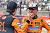 GP GIAPPONE, Lando Norris (GBR) McLaren with team mate Oscar Piastri (AUS) McLaren in qualifying parc ferme.

05.04.2025. Formula 1 World Championship, Rd 3, Japanese Grand Prix, Suzuka, Japan, Qualifiche Day.

- www.xpbimages.com, EMail: requests@xpbimages.com © Copyright: Moy / XPB Images
