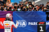 GP GIAPPONE, Max Verstappen (NLD) Red Bull Racing celebrates his pole position in qualifying parc ferme.

05.04.2025. Formula 1 World Championship, Rd 3, Japanese Grand Prix, Suzuka, Japan, Qualifiche Day.

 - www.xpbimages.com, EMail: requests@xpbimages.com © Copyright: Coates / XPB Images