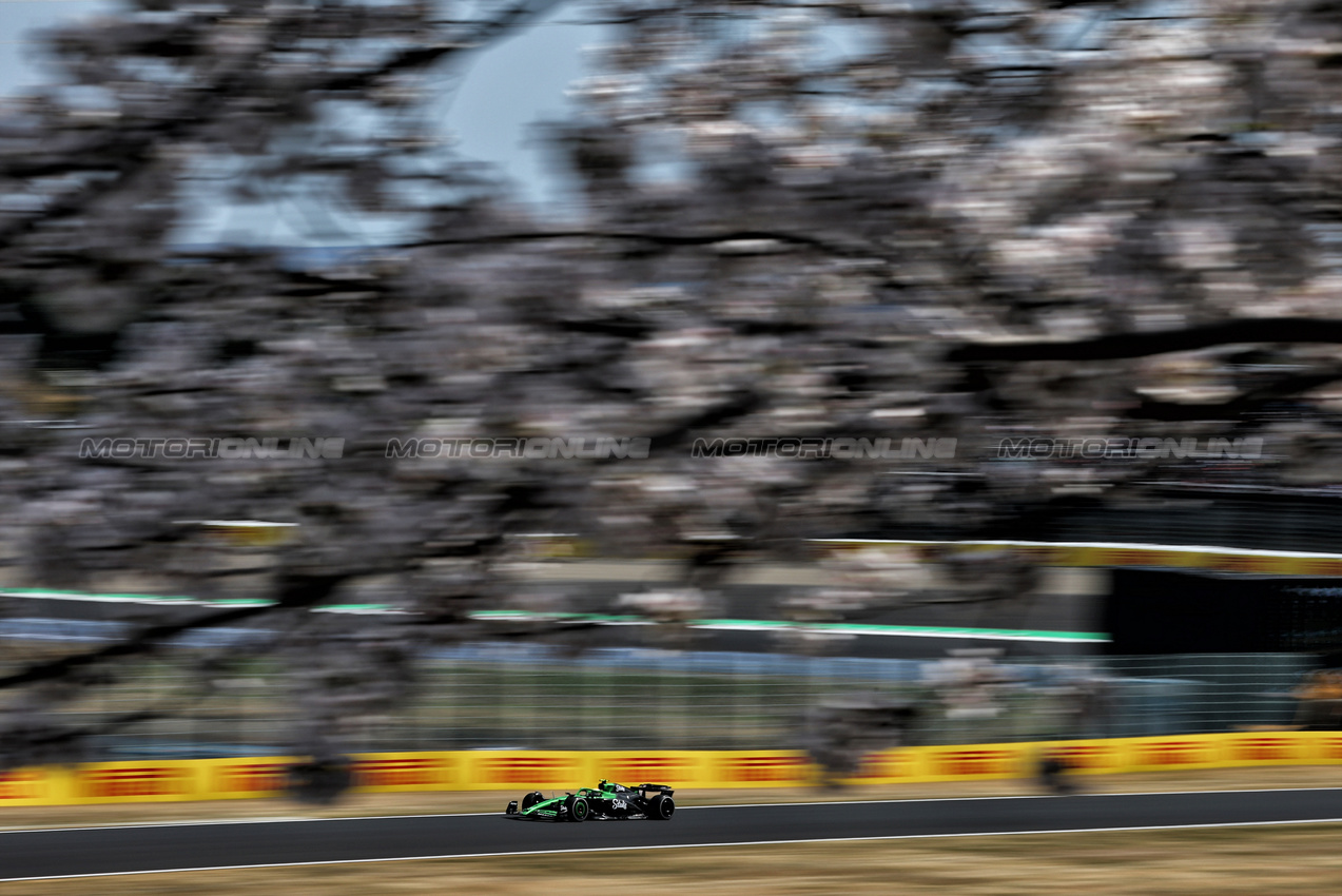 GP GIAPPONE, Gabriel Bortoleto (BRA) Sauber C45.

04.04.2025. Formula 1 World Championship, Rd 3, Japanese Grand Prix, Suzuka, Japan, Practice Day.

- www.xpbimages.com, EMail: requests@xpbimages.com © Copyright: Charniaux / XPB Images