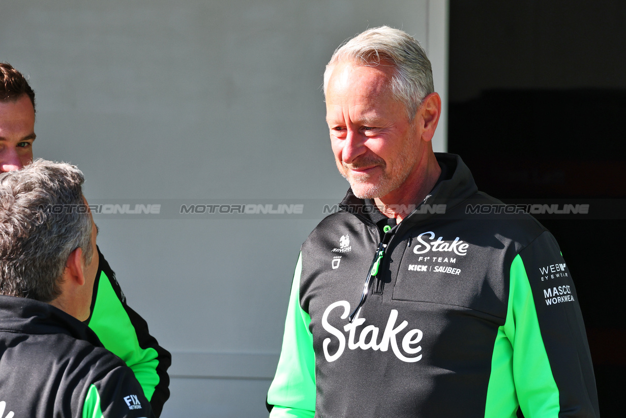GP GIAPPONE, Jonathan Wheatley (GBR) Sauber Team Principal.

04.04.2025. Formula 1 World Championship, Rd 3, Japanese Grand Prix, Suzuka, Japan, Practice Day.

- www.xpbimages.com, EMail: requests@xpbimages.com © Copyright: Batchelor / XPB Images
