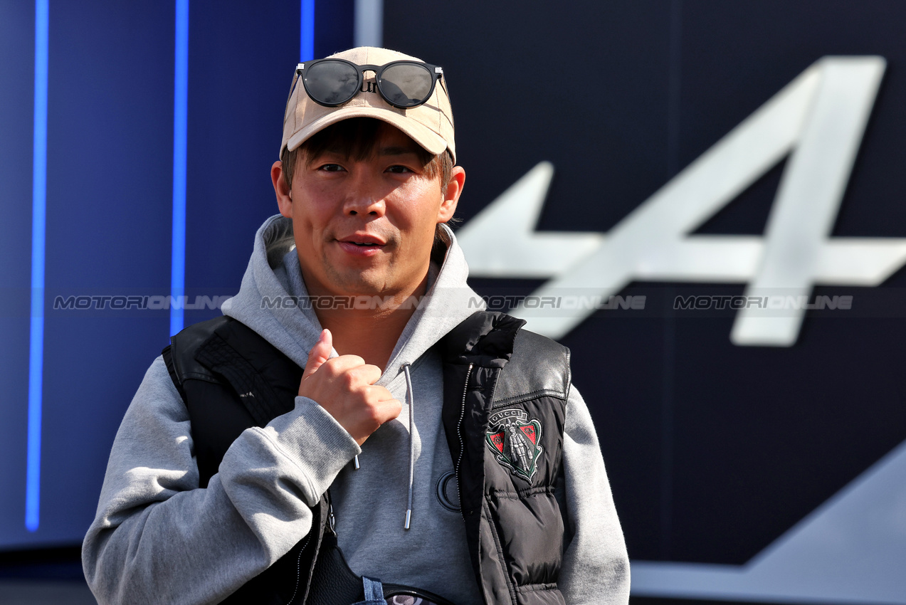 GP GIAPPONE, Takamoto Katsuta (JPN) Toyota Gazoo Racing WRC Driver.

04.04.2025. Formula 1 World Championship, Rd 3, Japanese Grand Prix, Suzuka, Japan, Practice Day.

- www.xpbimages.com, EMail: requests@xpbimages.com © Copyright: Moy / XPB Images