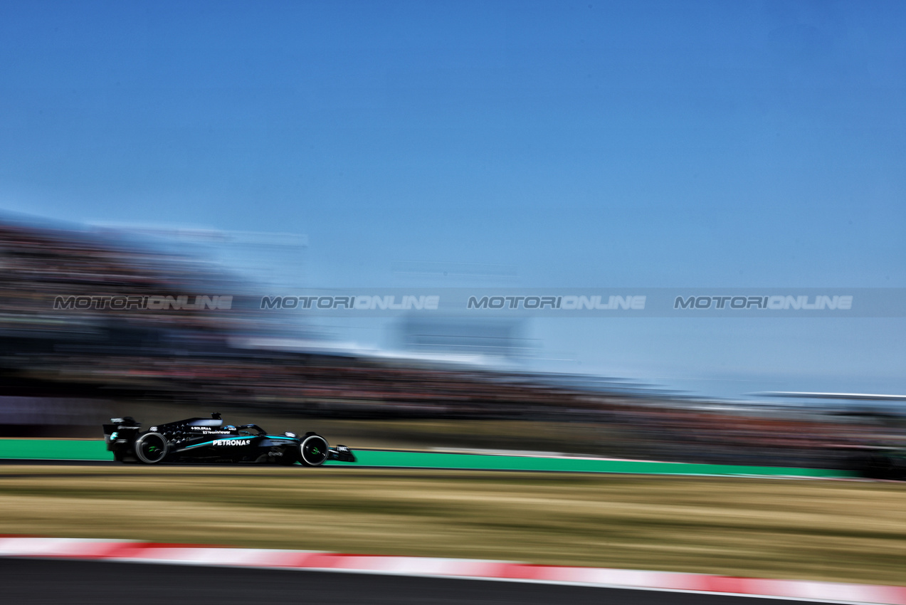 GP GIAPPONE, George Russell (GBR) Mercedes AMG F1 W16.

04.04.2025. Formula 1 World Championship, Rd 3, Japanese Grand Prix, Suzuka, Japan, Practice Day.

- www.xpbimages.com, EMail: requests@xpbimages.com © Copyright: Charniaux / XPB Images