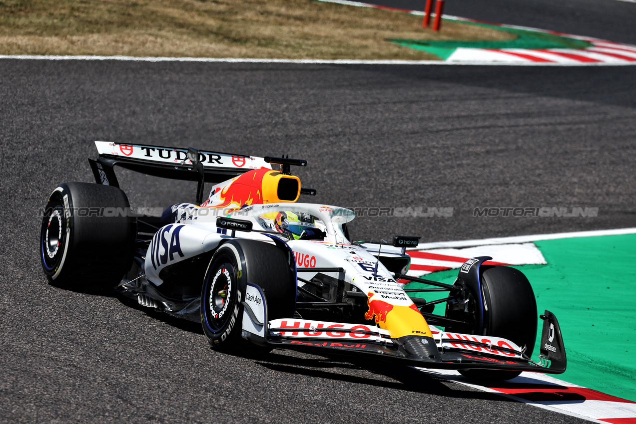 GP GIAPPONE, Isack Hadjar (FRA) Racing Bulls VCARB 02.

04.04.2025. Formula 1 World Championship, Rd 3, Japanese Grand Prix, Suzuka, Japan, Practice Day.

- www.xpbimages.com, EMail: requests@xpbimages.com © Copyright: Moy / XPB Images