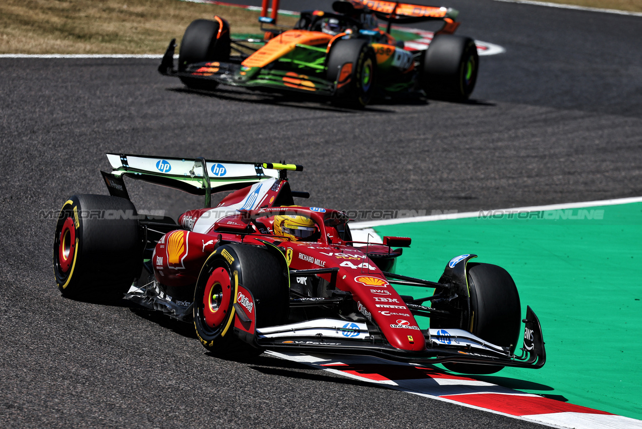 GP GIAPPONE, Lewis Hamilton (GBR) Ferrari SF-25.

04.04.2025. Formula 1 World Championship, Rd 3, Japanese Grand Prix, Suzuka, Japan, Practice Day.

- www.xpbimages.com, EMail: requests@xpbimages.com © Copyright: Moy / XPB Images