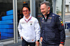 GP GIAPPONE, (L to R): Koji Watanabe (JPN) Honda Racing Corporation - HRC - President with Christian Horner (GBR) Red Bull Racing Team Principal.

04.04.2025. Formula 1 World Championship, Rd 3, Japanese Grand Prix, Suzuka, Japan, Practice Day.

- www.xpbimages.com, EMail: requests@xpbimages.com © Copyright: Batchelor / XPB Images