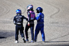 GP GIAPPONE, Jack Doohan (AUS) Alpine F1 Team walks to the Mercedes FIA Medical Car with Dr Ian Roberts (GBR) FIA Doctor after he crashed in the second practice session.

04.04.2025. Formula 1 World Championship, Rd 3, Japanese Grand Prix, Suzuka, Japan, Practice Day.

- www.xpbimages.com, EMail: requests@xpbimages.com © Copyright: Moy / XPB Images