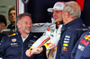 GP GIAPPONE, (L to R): Christian Horner (GBR) Red Bull Racing Team Principal with Max Verstappen (NLD) Red Bull Racing e Dr Helmut Marko (AUT) Red Bull Motorsport Consultant.

04.04.2025. Formula 1 World Championship, Rd 3, Japanese Grand Prix, Suzuka, Japan, Practice Day.

- www.xpbimages.com, EMail: requests@xpbimages.com © Copyright: Batchelor / XPB Images