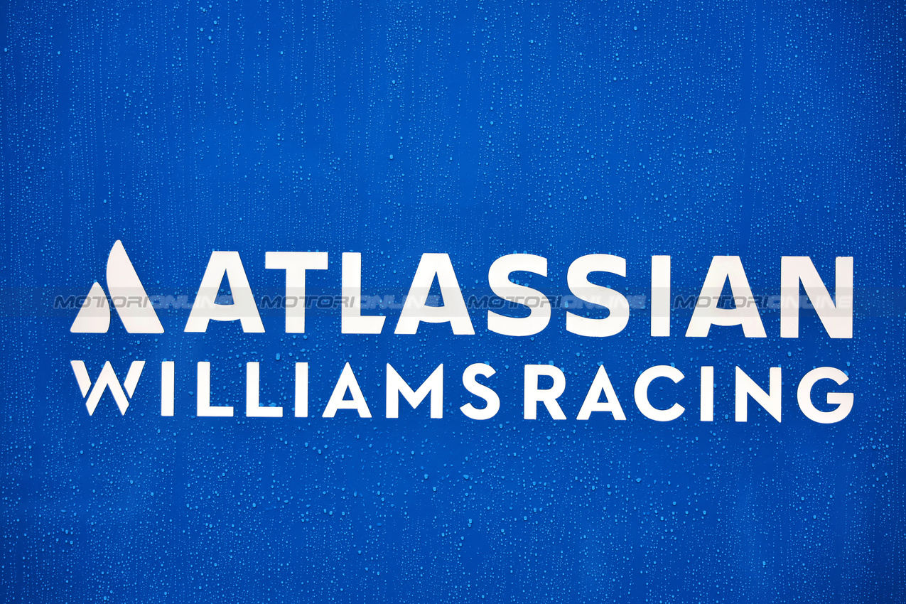 GP GRAN BRETAGNA, Atlassian Williams Racing logo.

06.07.2025. Formula 1 World Championship, Rd 12, British Grand Prix, Silverstone, England, Gara Day.

- www.xpbimages.com, EMail: requests@xpbimages.com © Copyright: Bearne / XPB Images