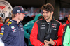 GP GRAN BRETAGNA, (L to R): Max Verstappen (NLD) Red Bull Racing with Esteban Ocon (FRA) Haas F1 Team on the drivers' parade.

06.07.2025. Formula 1 World Championship, Rd 12, British Grand Prix, Silverstone, England, Gara Day.

- www.xpbimages.com, EMail: requests@xpbimages.com © Copyright: Davenport / XPB Images