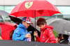 GP GRAN BRETAGNA, (L to R): Pierre Gasly (FRA) Alpine F1 Team with Charles Leclerc (MON) Ferrari on the drivers' parade.

06.07.2025. Formula 1 World Championship, Rd 12, British Grand Prix, Silverstone, England, Gara Day.

- www.xpbimages.com, EMail: requests@xpbimages.com © Copyright: Davenport / XPB Images