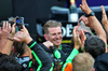 GP GRAN BRETAGNA, Nico Hulkenberg (GER) Sauber celebrates his third position in parc ferme with the team.

06.07.2025. Formula 1 World Championship, Rd 12, British Grand Prix, Silverstone, England, Gara Day.

- www.xpbimages.com, EMail: requests@xpbimages.com © Copyright: Batchelor / XPB Images