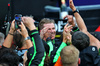 GP GRAN BRETAGNA, Nico Hulkenberg (GER) Sauber celebrates his third position in parc ferme with the team.

06.07.2025. Formula 1 World Championship, Rd 12, British Grand Prix, Silverstone, England, Gara Day.

- www.xpbimages.com, EMail: requests@xpbimages.com © Copyright: Batchelor / XPB Images