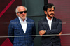 GP GRAN BRETAGNA, (L to R): David Richards (GBR) Prodrive Chairman e Mohammed Bin Sulayem (UAE) FIA President on the podium.

06.07.2025. Formula 1 World Championship, Rd 12, British Grand Prix, Silverstone, England, Gara Day.

- www.xpbimages.com, EMail: requests@xpbimages.com © Copyright: Batchelor / XPB Images