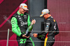 GP GRAN BRETAGNA, (L to R): Nico Hulkenberg (GER) Sauber celebrates his third position on the podium with vincitore Lando Norris (GBR) McLaren.

06.07.2025. Formula 1 World Championship, Rd 12, British Grand Prix, Silverstone, England, Gara Day.

- www.xpbimages.com, EMail: requests@xpbimages.com © Copyright: Batchelor / XPB Images