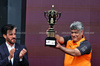 GP GRAN BRETAGNA, Peter Prodromou (GBR) McLaren Technical Director, Aerodynamics celebrates on the podium.

06.07.2025. Formula 1 World Championship, Rd 12, British Grand Prix, Silverstone, England, Gara Day.

- www.xpbimages.com, EMail: requests@xpbimages.com © Copyright: Moy / XPB Images
