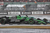 GP GRAN BRETAGNA, Nico Hulkenberg (GER) Sauber C45 e Lance Stroll (CDN) Aston Martin F1 Team AMR25 battle for position.

06.07.2025. Formula 1 World Championship, Rd 12, British Grand Prix, Silverstone, England, Gara Day.

- www.xpbimages.com, EMail: requests@xpbimages.com © Copyright: Davenport / XPB Images