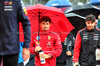 GP GRAN BRETAGNA, Charles Leclerc (MON) Ferrari e Esteban Ocon (FRA) Haas F1 Team on the drivers' parade.

06.07.2025. Formula 1 World Championship, Rd 12, British Grand Prix, Silverstone, England, Gara Day.

- www.xpbimages.com, EMail: requests@xpbimages.com © Copyright: Batchelor / XPB Images