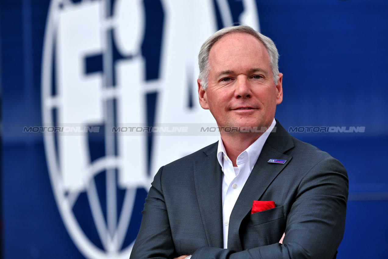 GP GRAN BRETAGNA, Tim Mayer (USA) FIA Forward.

03.07.2025. Formula 1 World Championship, Rd 12, British Grand Prix, Silverstone, England, Preparation Day.

- www.xpbimages.com, EMail: requests@xpbimages.com © Copyright: Moy / XPB Images