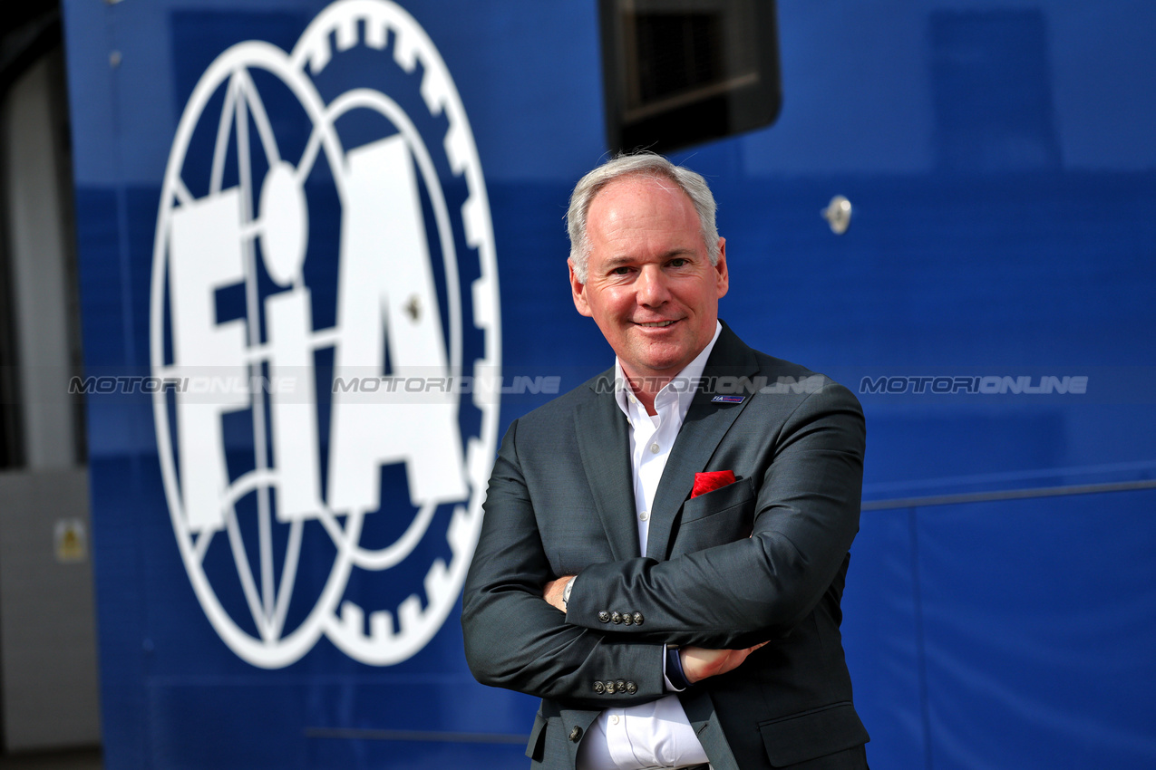 GP GRAN BRETAGNA, Tim Mayer (USA) FIA Forward.

03.07.2025. Formula 1 World Championship, Rd 12, British Grand Prix, Silverstone, England, Preparation Day.

- www.xpbimages.com, EMail: requests@xpbimages.com © Copyright: Moy / XPB Images