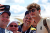 GP GRAN BRETAGNA, Oliver Bearman (GBR) Haas F1 Team with fans.

03.07.2025. Formula 1 World Championship, Rd 12, British Grand Prix, Silverstone, England, Preparation Day.

 - www.xpbimages.com, EMail: requests@xpbimages.com © Copyright: Rew / XPB Images