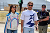 GP GRAN BRETAGNA, (L to R): Kika Cerqueira Gomes (POR) with her boyfriend Pierre Gasly (FRA) Alpine F1 Team.

03.07.2025. Formula 1 World Championship, Rd 12, British Grand Prix, Silverstone, England, Preparation Day.

- www.xpbimages.com, EMail: requests@xpbimages.com © Copyright: Moy / XPB Images
