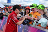 GP GRAN BRETAGNA, Zhou Guanyu (CHN) Ferrari Reserve Driver with fans.

03.07.2025. Formula 1 World Championship, Rd 12, British Grand Prix, Silverstone, England, Preparation Day.

- www.xpbimages.com, EMail: requests@xpbimages.com © Copyright: Moy / XPB Images