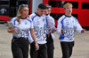 GP GRAN BRETAGNA, Isack Hadjar (FRA) Racing Bulls (Centre) e Liam Lawson (NZL) Racing Bulls (Right).

03.07.2025. Formula 1 World Championship, Rd 12, British Grand Prix, Silverstone, England, Preparation Day.

- www.xpbimages.com, EMail: requests@xpbimages.com © Copyright: Davenport / XPB Images