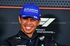 GP GRAN BRETAGNA, Alexander Albon (THA) Atlassian Williams Racing in the FIA Press Conference.

03.07.2025. Formula 1 World Championship, Rd 12, British Grand Prix, Silverstone, England, Preparation Day.

- www.xpbimages.com, EMail: requests@xpbimages.com © Copyright: Moy / XPB Images