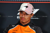 GP GRAN BRETAGNA, Lando Norris (GBR) McLaren in the FIA Press Conference.

03.07.2025. Formula 1 World Championship, Rd 12, British Grand Prix, Silverstone, England, Preparation Day.

- www.xpbimages.com, EMail: requests@xpbimages.com © Copyright: Moy / XPB Images