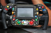 GP GRAN BRETAGNA, Mercedes AMG F1 W16 steering wheel.

03.07.2025. Formula 1 World Championship, Rd 12, British Grand Prix, Silverstone, England, Preparation Day.

 - www.xpbimages.com, EMail: requests@xpbimages.com © Copyright: Rew / XPB Images