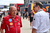 GP GRAN BRETAGNA, (L to R): Frederic Vasseur (FRA) Ferrari Team Principal with Nicholas Tombazis (GRE) FIA Single Seater Director.

03.07.2025. Formula 1 World Championship, Rd 12, British Grand Prix, Silverstone, England, Preparation Day.

- www.xpbimages.com, EMail: requests@xpbimages.com © Copyright: Moy / XPB Images