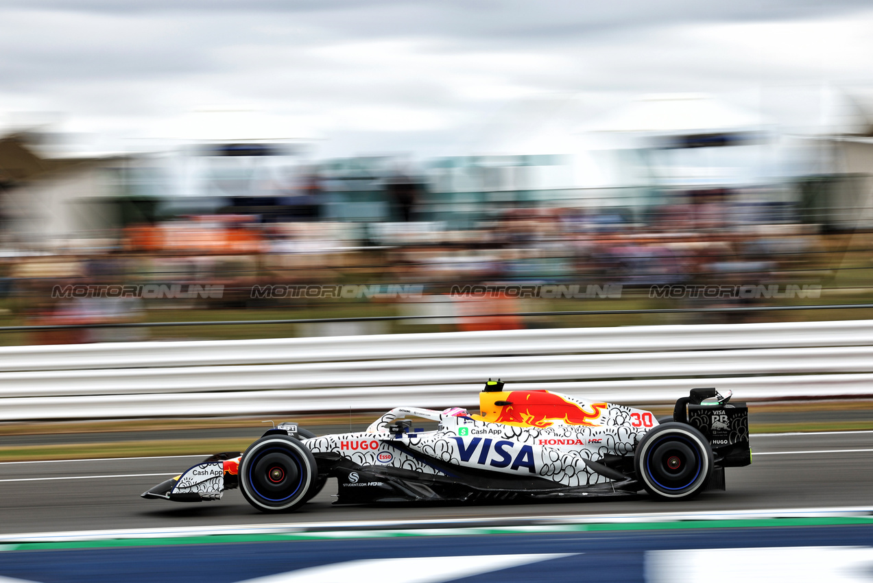 GP GRAN BRETAGNA, Liam Lawson (NZL) Racing Bulls VCARB 02.

05.07.2025. Formula 1 World Championship, Rd 12, British Grand Prix, Silverstone, England, Qualifiche Day.

- www.xpbimages.com, EMail: requests@xpbimages.com © Copyright: Charniaux / XPB Images