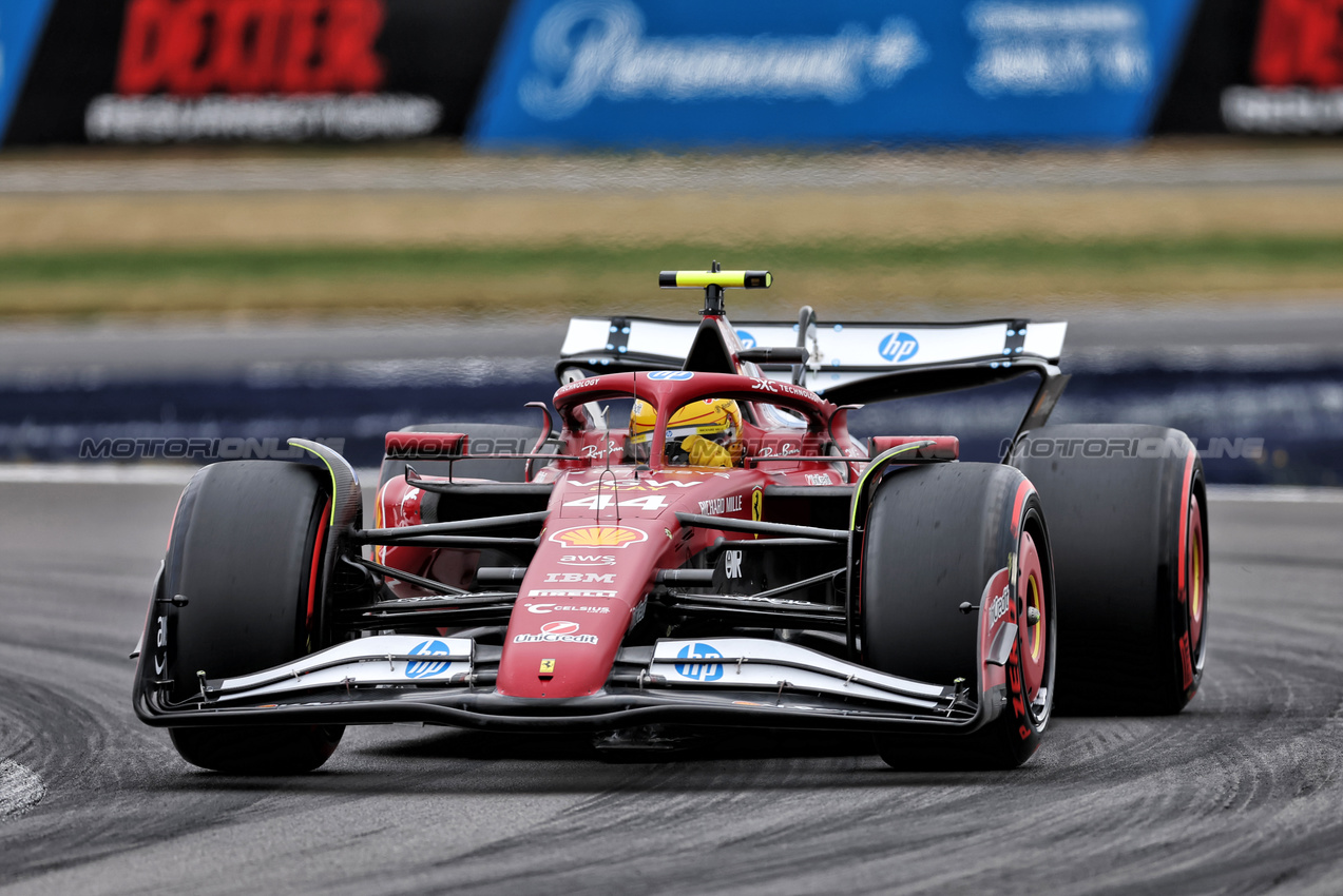 GP GRAN BRETAGNA, Lewis Hamilton (GBR) Ferrari SF-25.

05.07.2025. Formula 1 World Championship, Rd 12, British Grand Prix, Silverstone, England, Qualifiche Day.

 - www.xpbimages.com, EMail: requests@xpbimages.com © Copyright: Rew / XPB Images