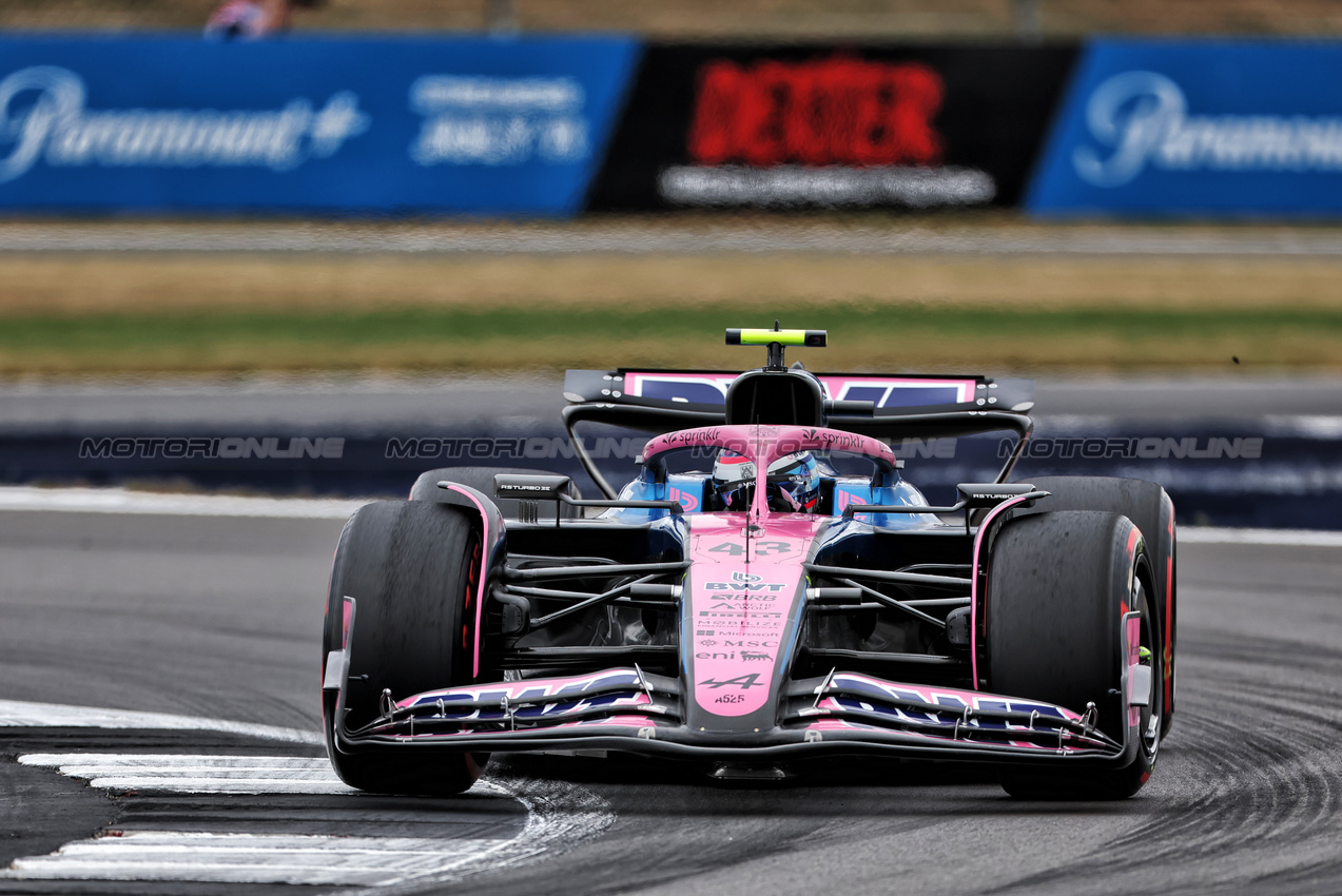 GP GRAN BRETAGNA, Franco Colapinto (ARG) Alpine F1 Team A525.

05.07.2025. Formula 1 World Championship, Rd 12, British Grand Prix, Silverstone, England, Qualifiche Day.

 - www.xpbimages.com, EMail: requests@xpbimages.com © Copyright: Rew / XPB Images
