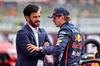 GP GRAN BRETAGNA, (L to R): Mohammed Bin Sulayem (UAE) FIA President with Max Verstappen (NLD) Red Bull Racing in qualifying parc ferme.

05.07.2025. Formula 1 World Championship, Rd 12, British Grand Prix, Silverstone, England, Qualifiche Day.

- www.xpbimages.com, EMail: requests@xpbimages.com © Copyright: Davenport / XPB Images