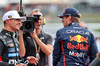 GP GRAN BRETAGNA, (L to R): Lando Norris (GBR) McLaren with Max Verstappen (NLD) Red Bull Racing in qualifying parc ferme.

05.07.2025. Formula 1 World Championship, Rd 12, British Grand Prix, Silverstone, England, Qualifiche Day.

- www.xpbimages.com, EMail: requests@xpbimages.com © Copyright: Davenport / XPB Images