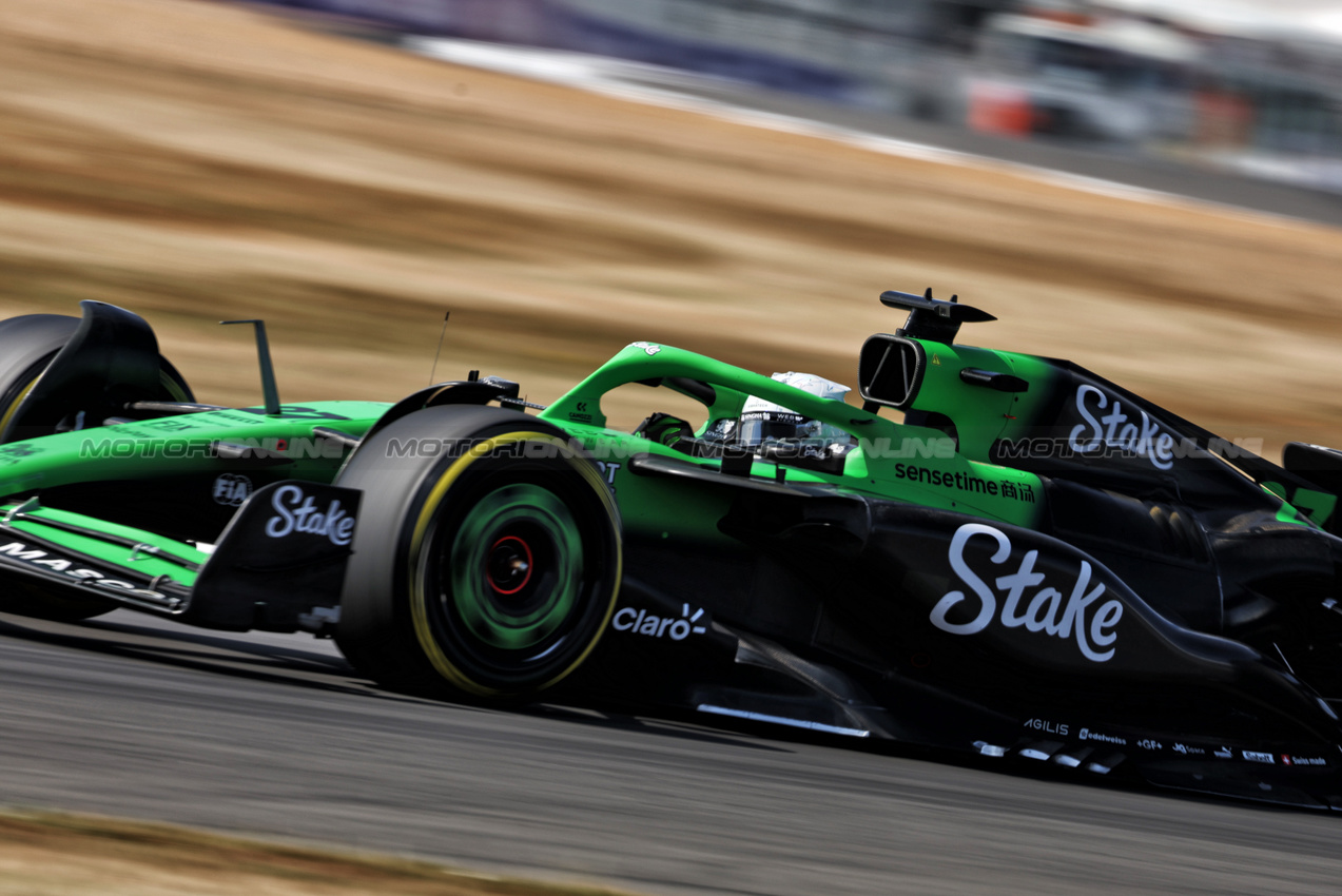 GP GRAN BRETAGNA, Nico Hulkenberg (GER) Sauber C45.

04.07.2025. Formula 1 World Championship, Rd 12, British Grand Prix, Silverstone, England, Practice Day.

- www.xpbimages.com, EMail: requests@xpbimages.com © Copyright: Bearne / XPB Images
