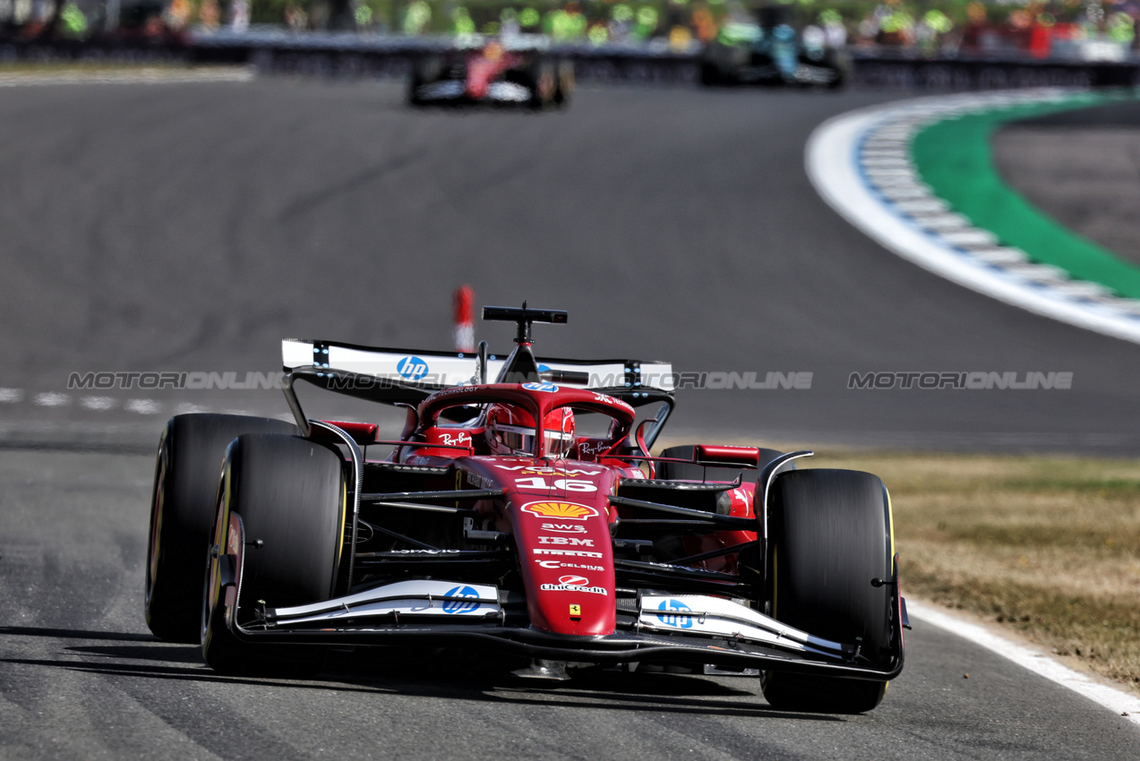 GP GRAN BRETAGNA, Charles Leclerc (MON) Ferrari SF-25.

04.07.2025. Formula 1 World Championship, Rd 12, British Grand Prix, Silverstone, England, Practice Day.

- www.xpbimages.com, EMail: requests@xpbimages.com © Copyright: Moy / XPB Images