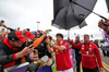 GP GRAN BRETAGNA, Charles Leclerc (MON) Ferrari with fans.

06.07.2025. Formula 1 World Championship, Rd 12, British Grand Prix, Silverstone, England, Gara Day.

 - www.xpbimages.com, EMail: requests@xpbimages.com © Copyright: Rew / XPB Images
