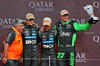 GP GRAN BRETAGNA, The podium (L to R): Peter Prodromou (GBR) McLaren Technical Director, Aerodynamics; Oscar Piastri (AUS) McLaren, second; Lando Norris (GBR) McLaren, vincitore; Nico Hulkenberg (GER) Sauber, third.

06.07.2025. Formula 1 World Championship, Rd 12, British Grand Prix, Silverstone, England, Gara Day.

- www.xpbimages.com, EMail: requests@xpbimages.com © Copyright: Batchelor / XPB Images
