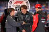 GP GRAN BRETAGNA, (L to R): Andrea Kimi Antonelli (ITA) Mercedes AMG F1 with George Russell (GBR) Mercedes AMG F1 e Oliver Bearman (GBR) Haas F1 Team on the drivers' parade.

06.07.2025. Formula 1 World Championship, Rd 12, British Grand Prix, Silverstone, England, Gara Day.

- www.xpbimages.com, EMail: requests@xpbimages.com © Copyright: Davenport / XPB Images
