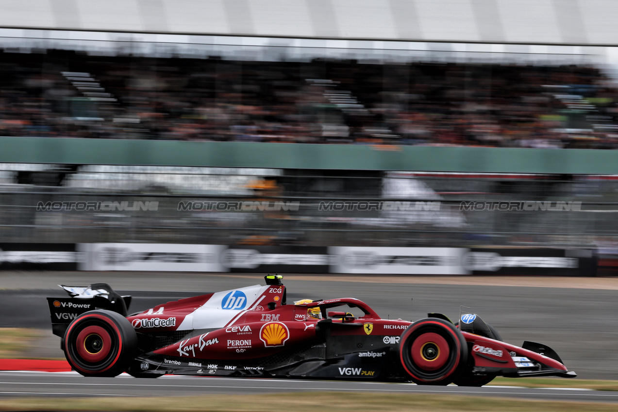 GP GRAN BRETAGNA, Lewis Hamilton (GBR) Ferrari SF-25.

05.07.2025. Formula 1 World Championship, Rd 12, British Grand Prix, Silverstone, England, Qualifiche Day.

- www.xpbimages.com, EMail: requests@xpbimages.com © Copyright: Charniaux / XPB Images